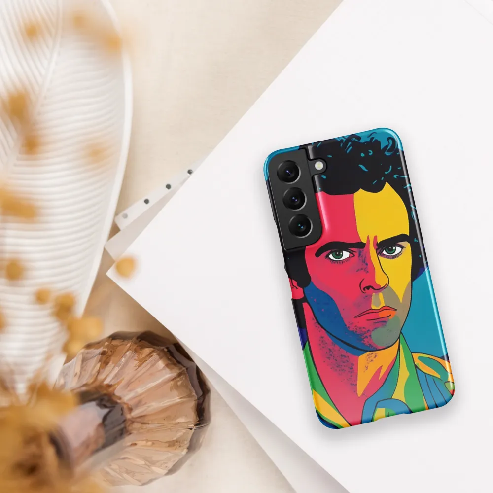 Electric Visage: A Portrait of Vibrance