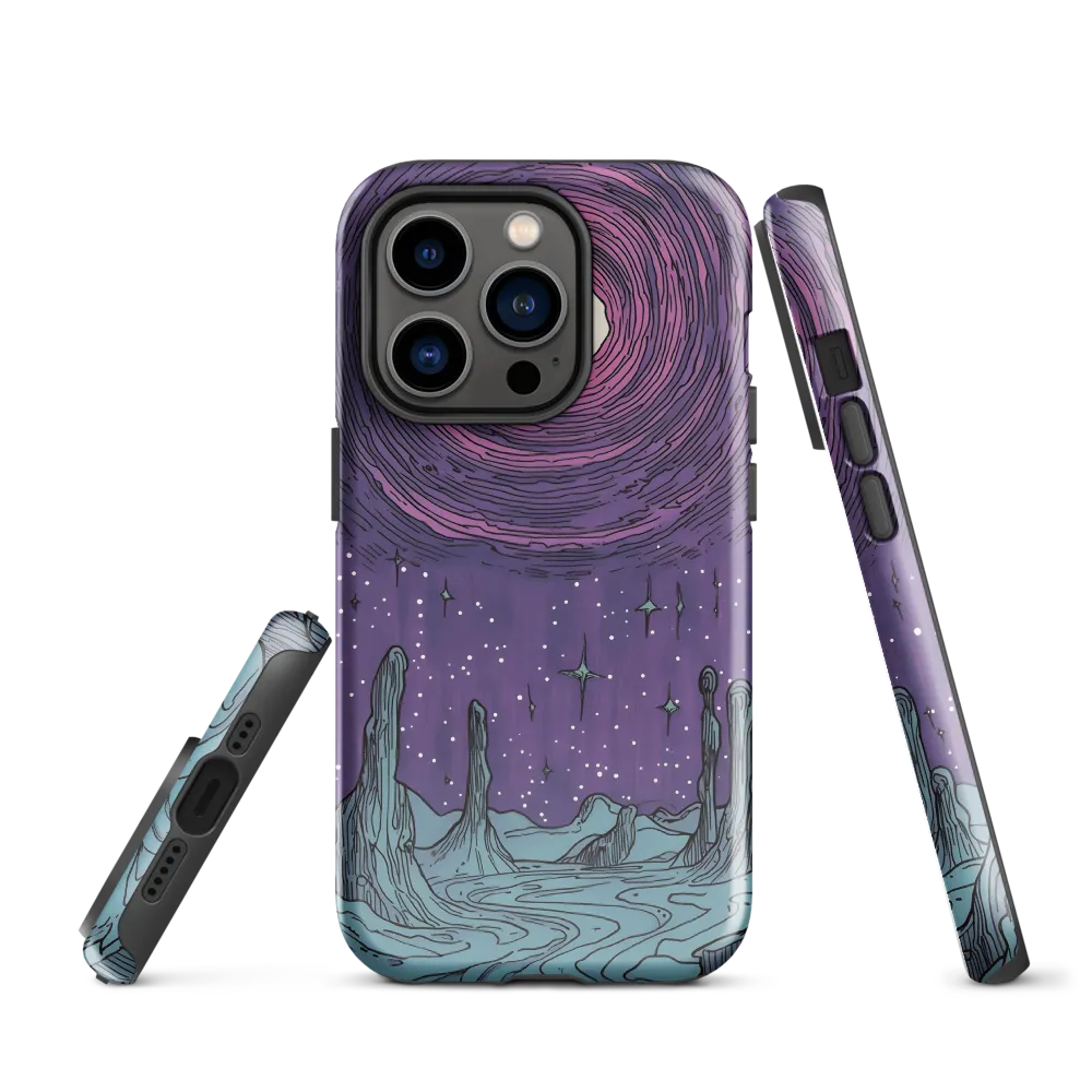Celestial Whirl | Phone Case |  14 Pro | Tough Case | Glossy