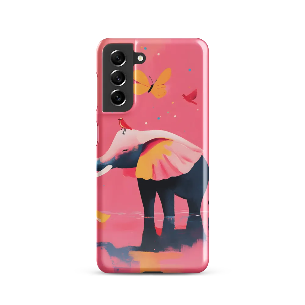 Whimsical Serenity: The Playful Elephant