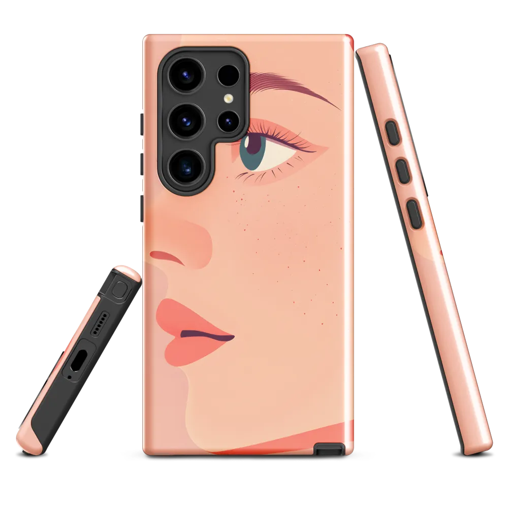 Serenity in Profile | Phone Case |  S24 Ultra | Tough Case | Glossy