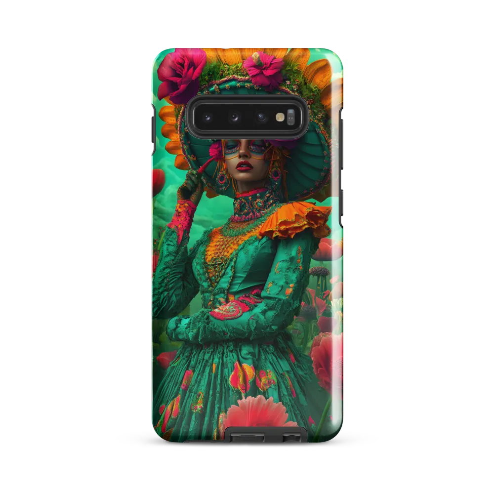 The Blooming Spectacle | Phone Case |  S10 Plus | Tough Case | Glossy