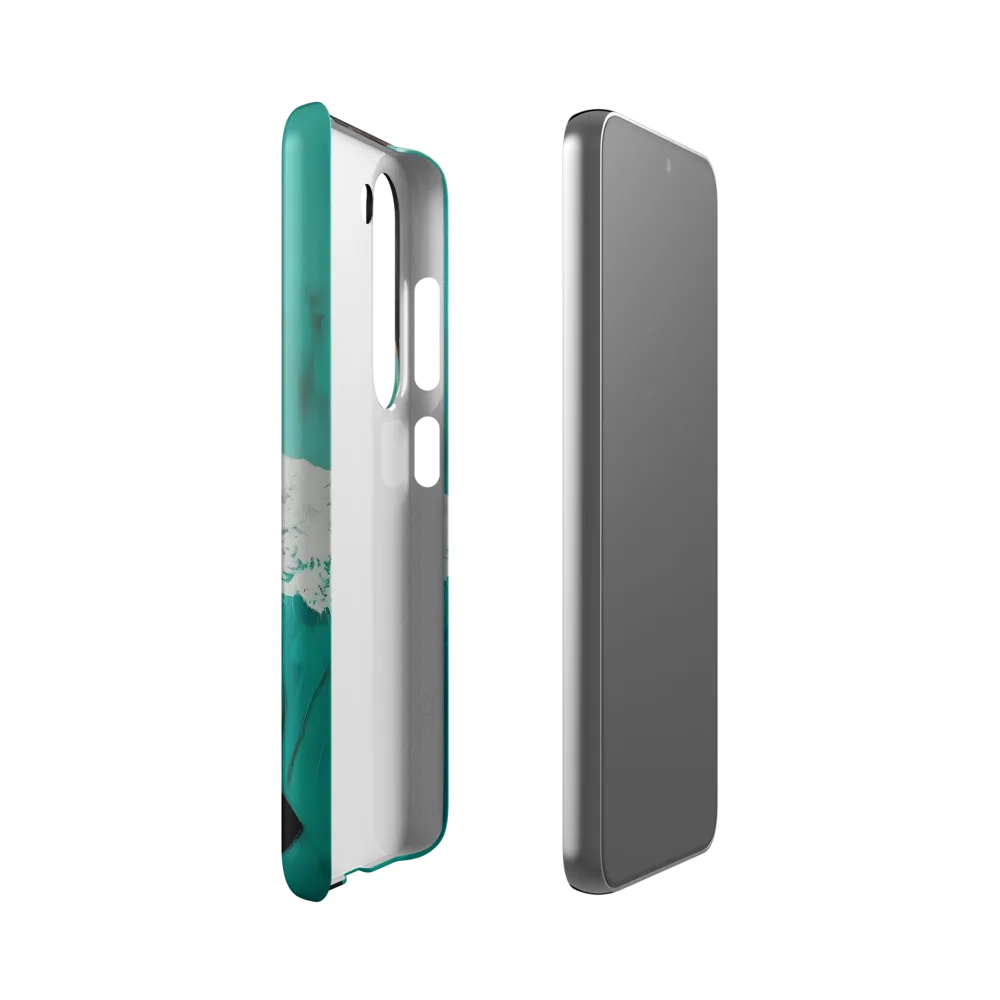 Serenity in Turquoise | Phone Case |  S23 | Snap Case | Matte