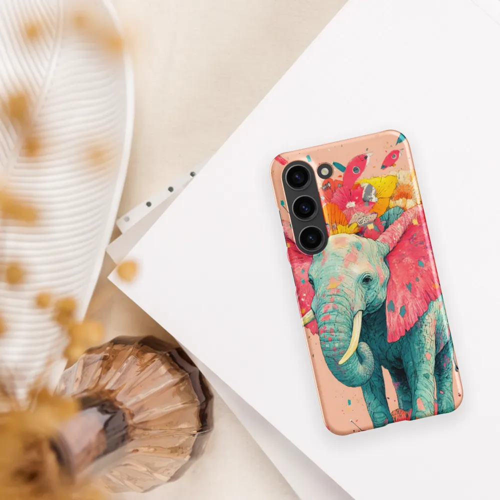 Whimsical Elegance: The Floral Elephant