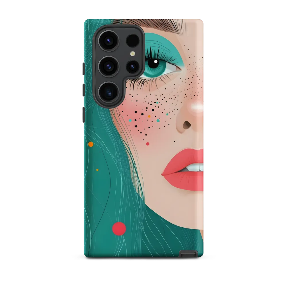 A Playful Portrait: Turquoise Temptation