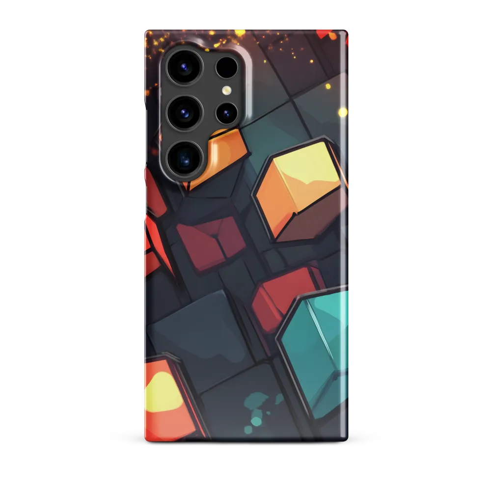 Illuminated Geometry | Phone Case |  S24 Ultra | Snap Case | Glossy