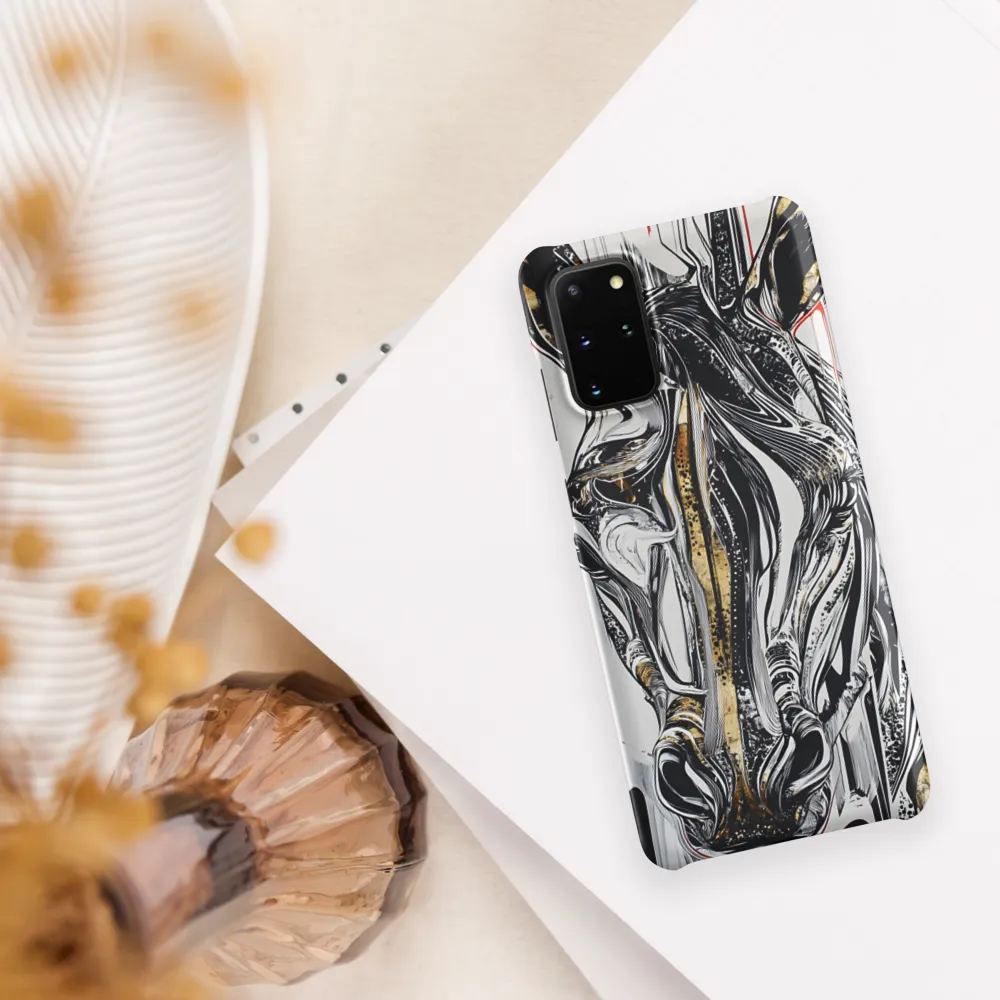 Ethereal Majesty: The Abstract Zebra