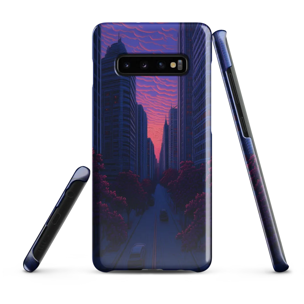 Dusk Serenity in the Urban Jungle | Phone Case |  S10 Plus | Snap Case | Glossy