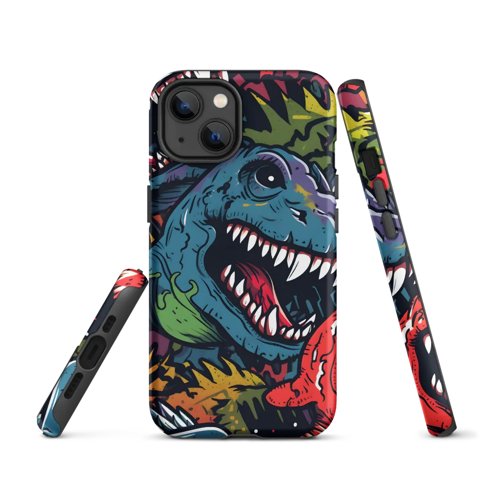 Dino Mania: A Colorful Frenzy