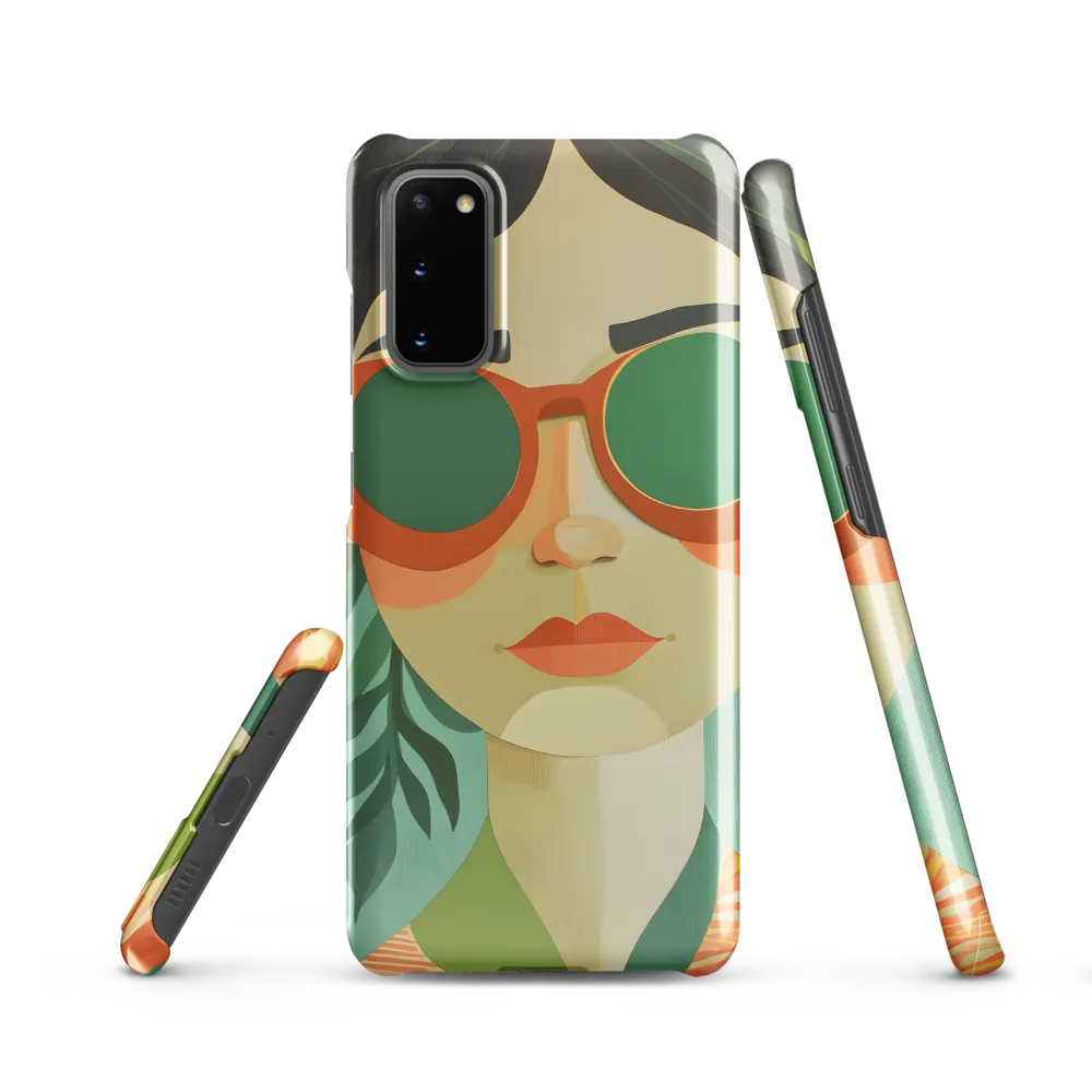 Bold Serenity: A Modern Portrait