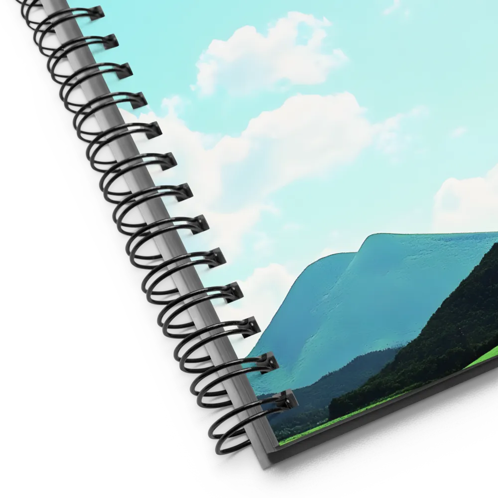 Tranquil Peaks | Spiral Notebook