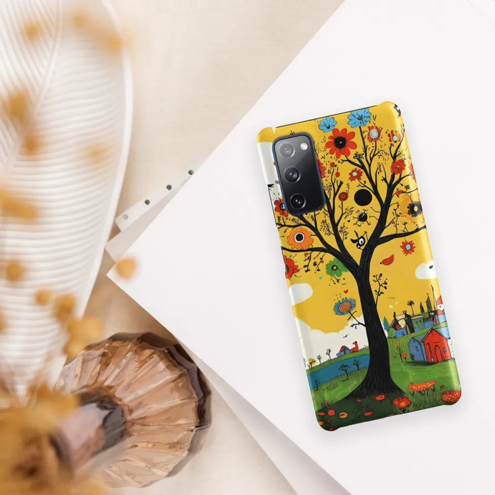 Whimsical Blooms of Life | Phone Case |  S20 FE | Snap Case | Matte