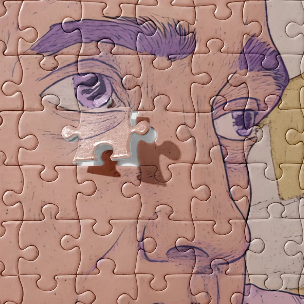 Contemplation in Pastel Hues | Jigsaw Puzzle | 252 pieces