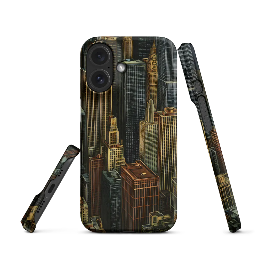 Urban Elegance: A Golden Cityscape