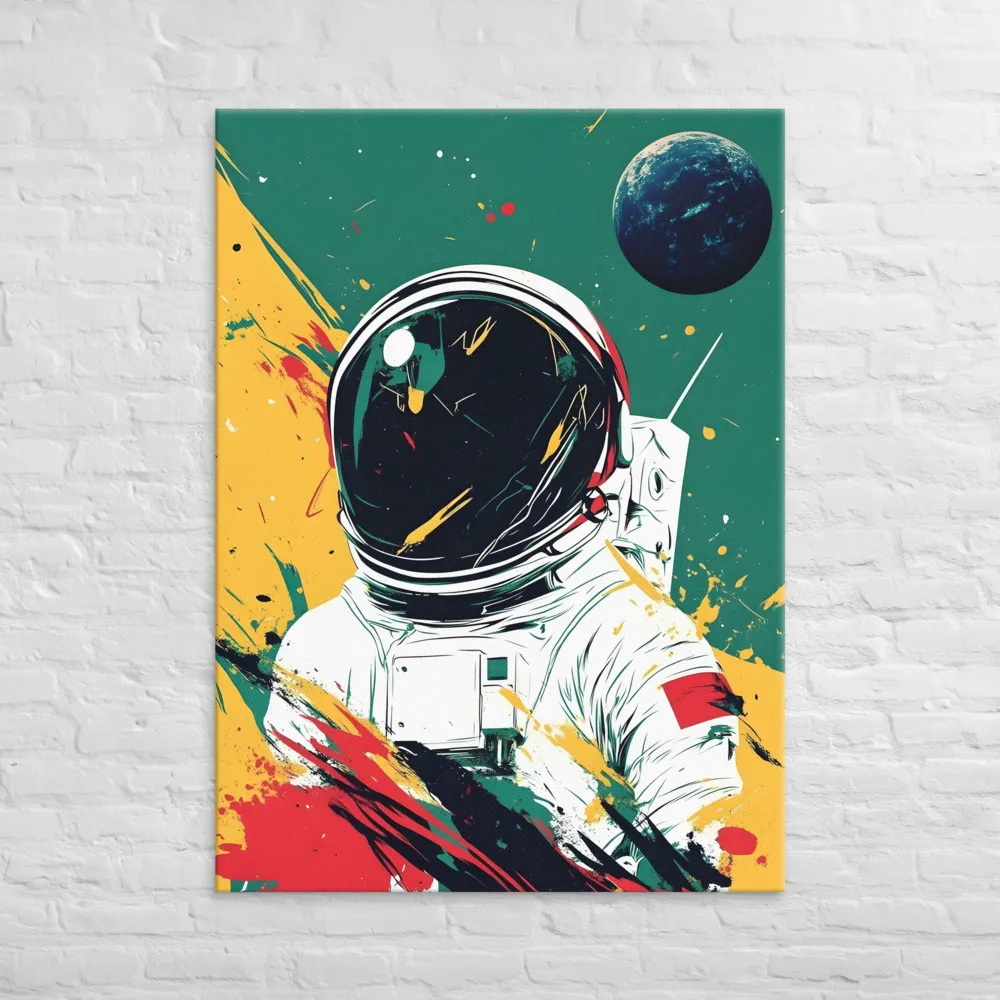 Galactic Explorer: A Modern Odyssey | Canvas | 40″×55″