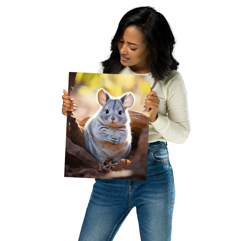 Gentle Whispers of Nature: The Chinchilla