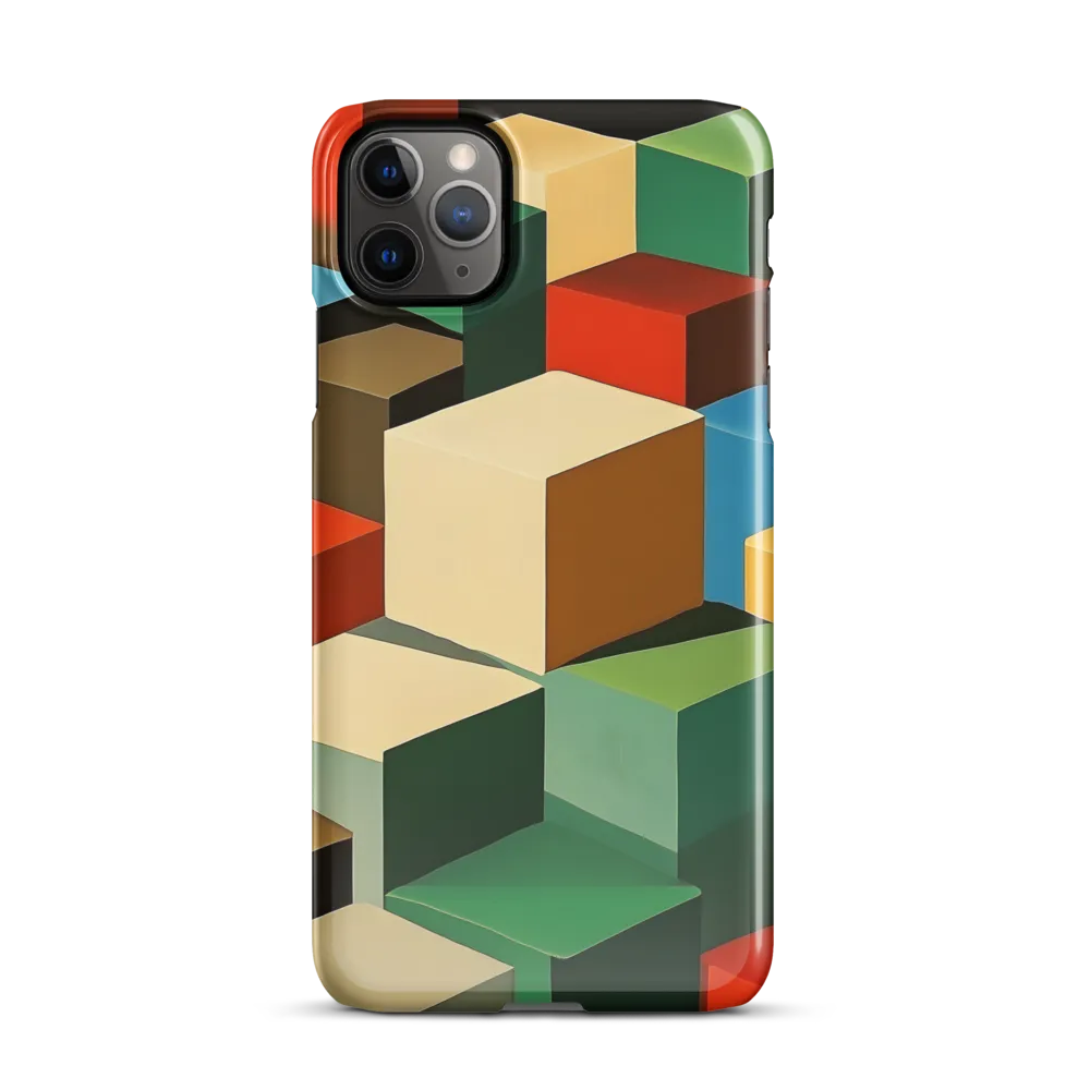 Colorful Geometric Harmony | Phone Case |  11 Pro Max | Snap Case | Glossy