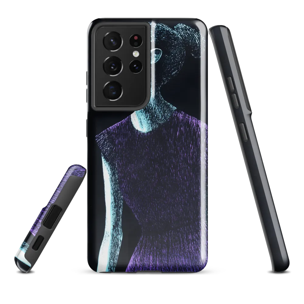 Contemplative Elegance | Phone Case |  S21 Ultra | Tough Case | Glossy