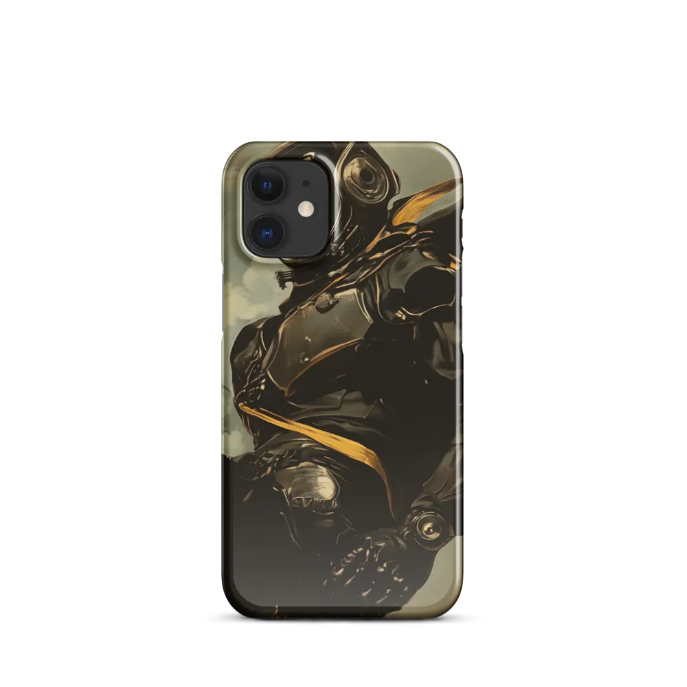 Ethereal Explorer: The Enigmatic Astronaut | Phone Case |  12 Mini | Snap Case | Glossy