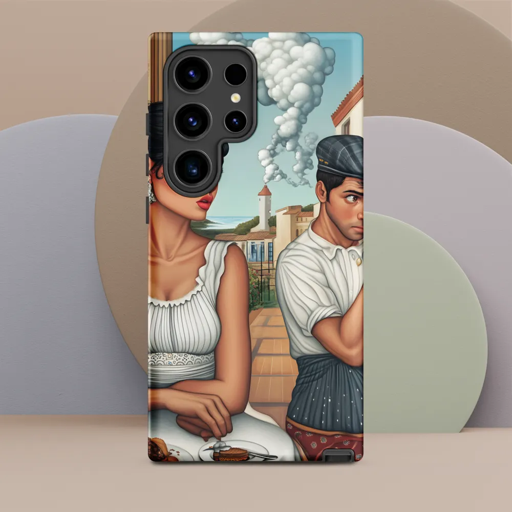 Tension Between Worlds | Phone Case |  S24 Ultra | Tough Case | Matte