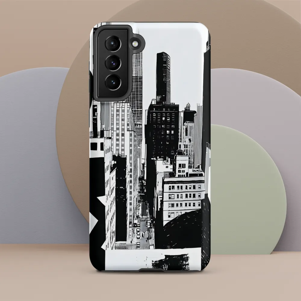 Urban Monochrome: A Contemporary Cityscape