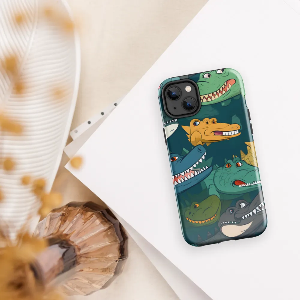 Cheerful Crocodilian Parade