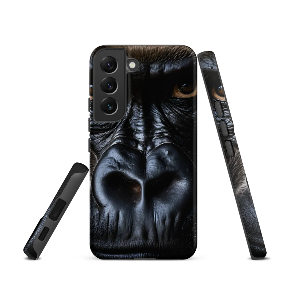 Gaze of the Wild: A Gorilla's Portrait