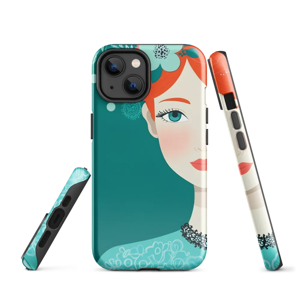 Vibrant Elegance | Phone Case |  14 | Tough Case | Glossy