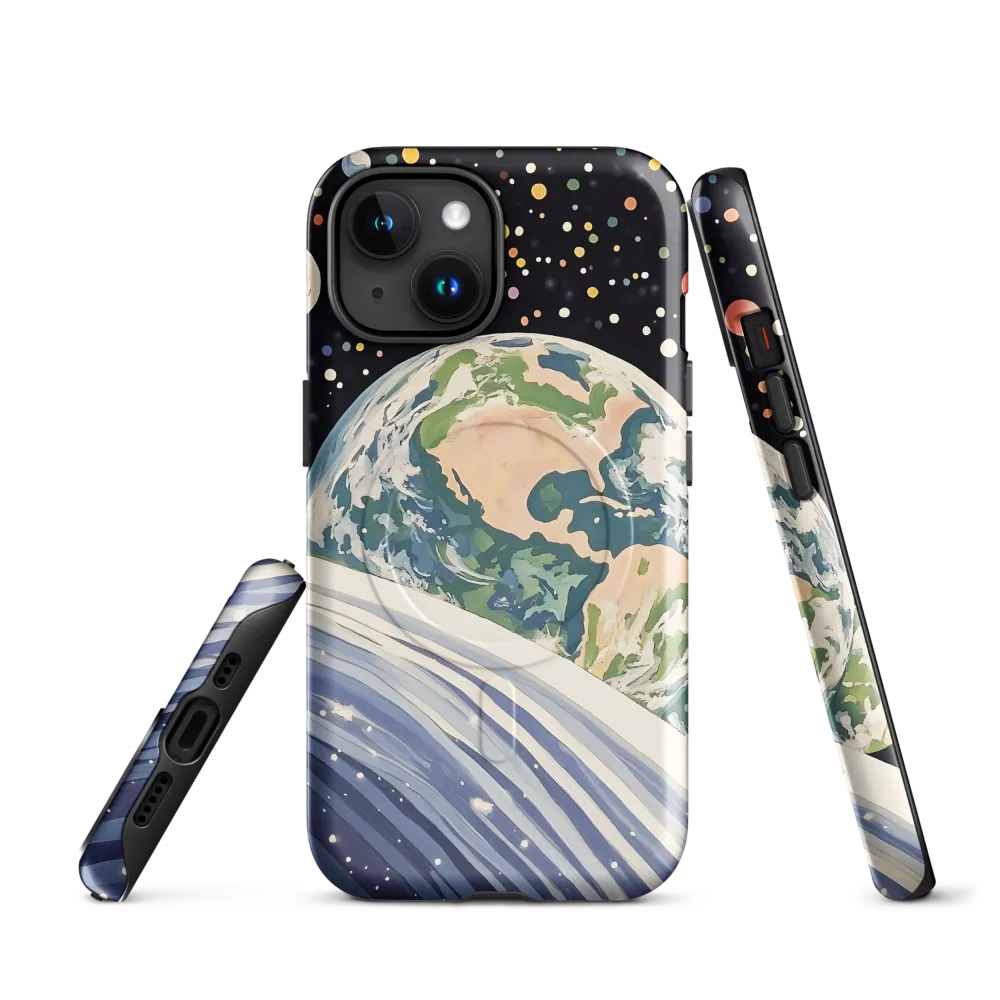 Celestial View: A Surreal Journey Through Space