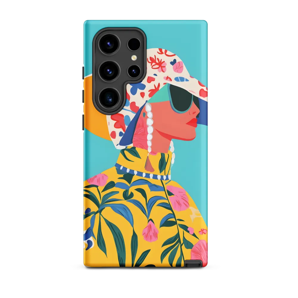 Tropical Confidence: A Fashion Portrait