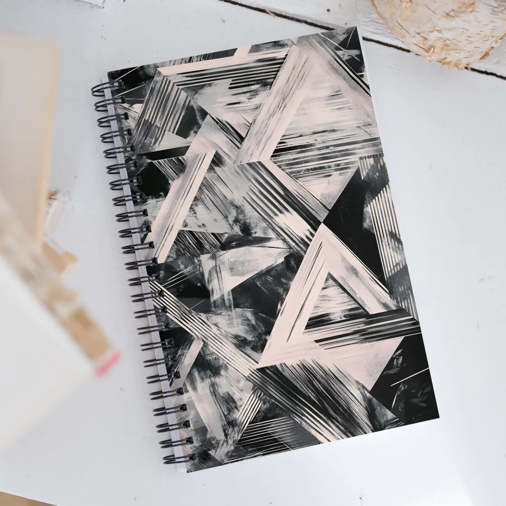 Geometric Harmony | Spiral Notebook