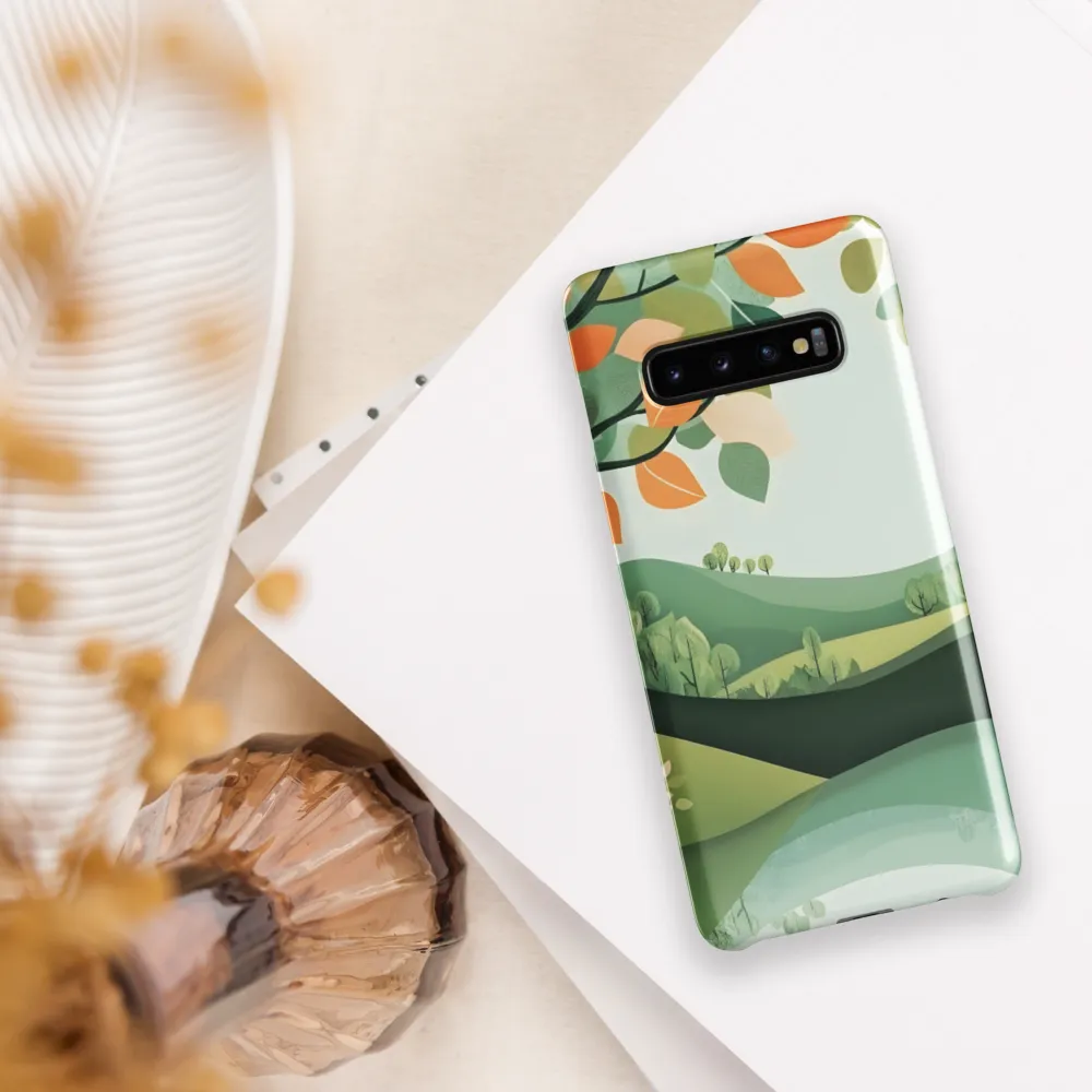 Autumn's Reflection | Phone Case |  S10 Plus | Snap Case | Glossy