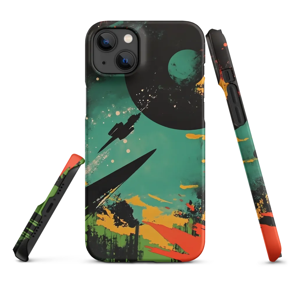 Journey Through the Cosmic Canvas | Phone Case |  14 Plus | Snap Case | Matte