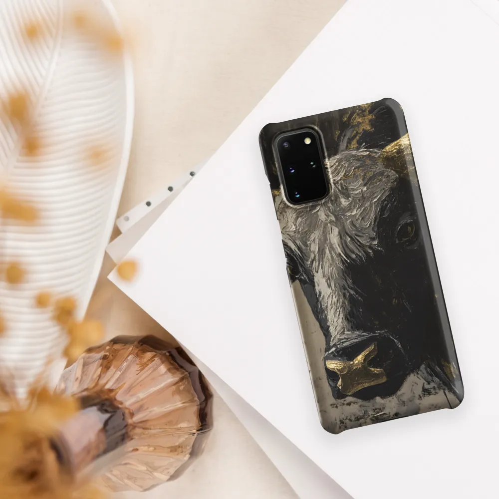 Majestic Bull: The Power in Black and Gold