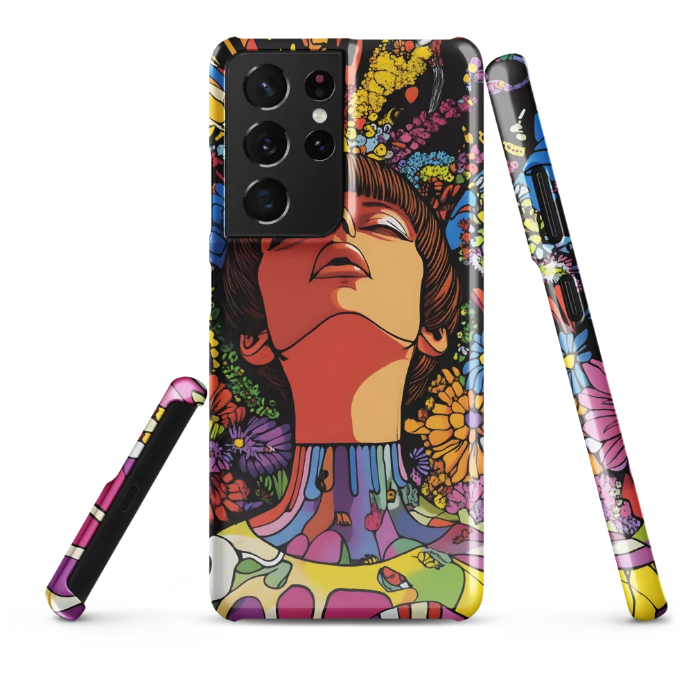Vibrant Ecstasy: A Psychedelic Portrait