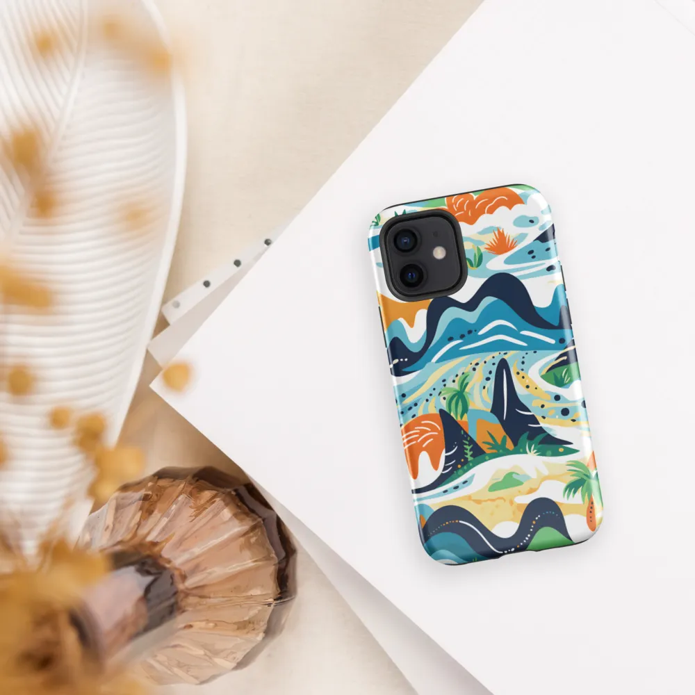Abstract Tropical Landscape