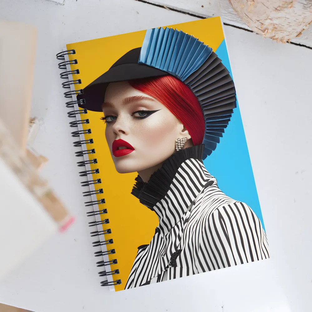 Bold Elegance | Spiral Notebook