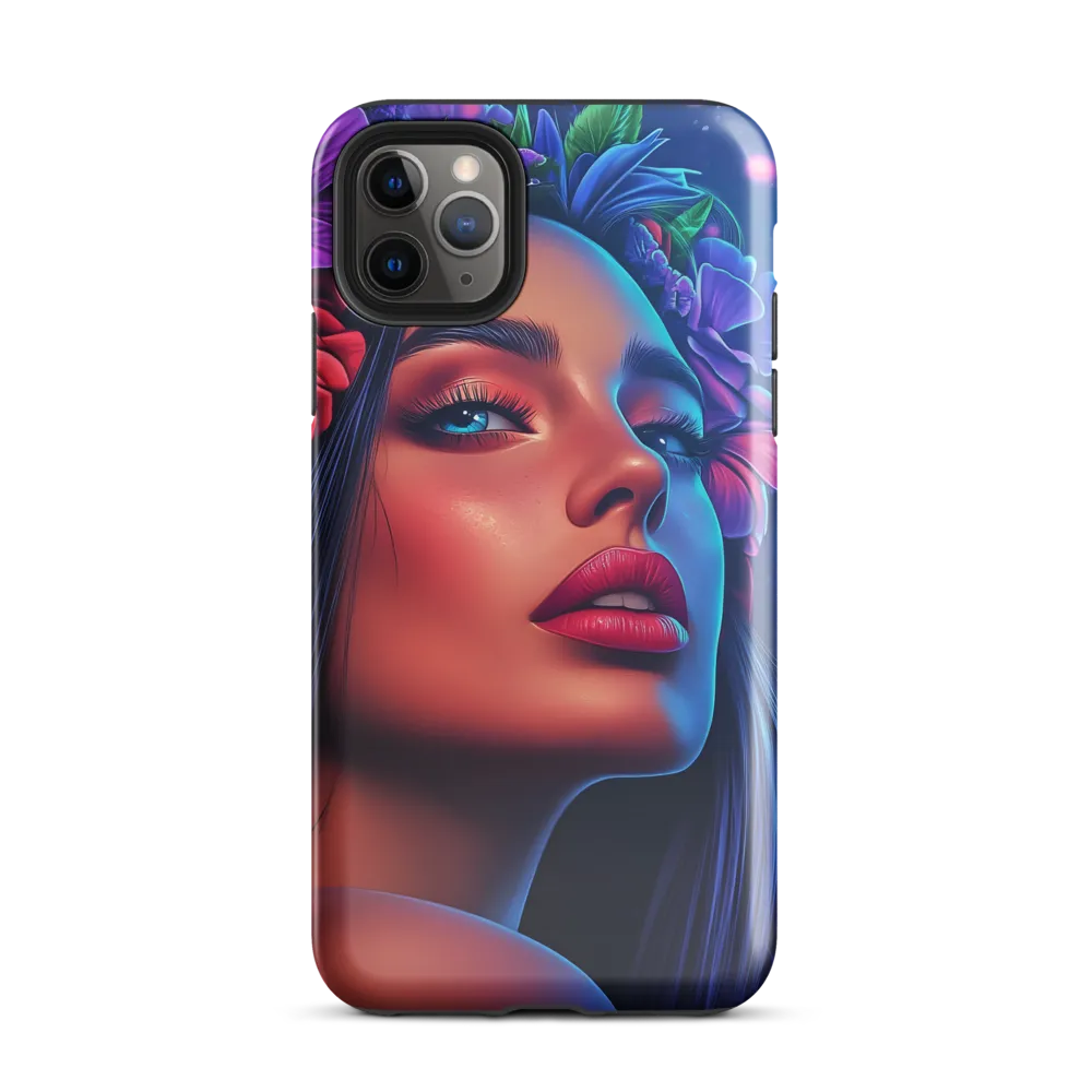 Radiance of the Floral Queen | Phone Case |  11 Pro Max | Tough Case | Glossy