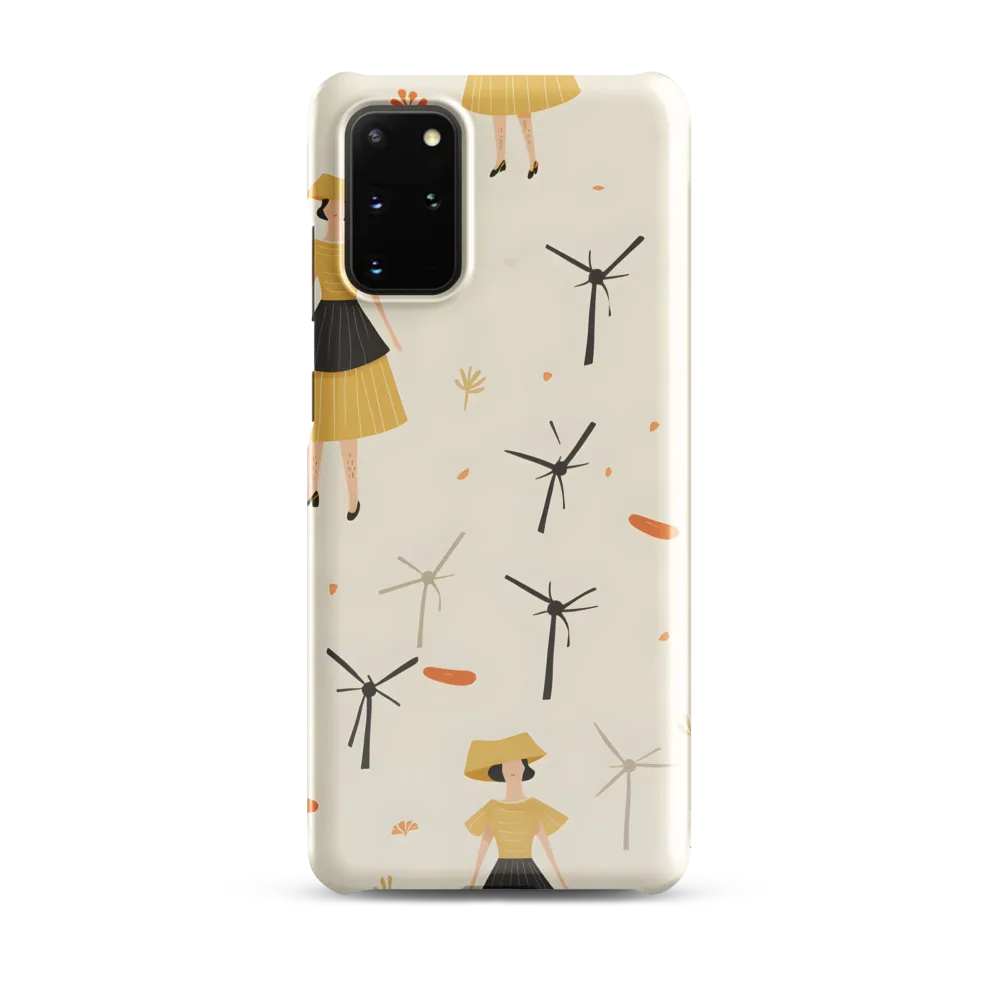 Whimsical Patterns of Nature and Femininity | Phone Case |  S20 Plus | Snap Case | Glossy