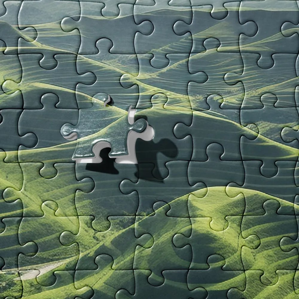 The Serene Undulations of Nature | Jigsaw Puzzle | 520 pieces