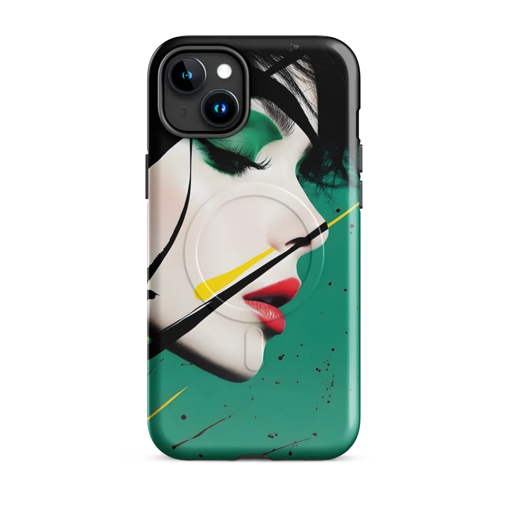 Whispers of Elegance and Boldness | Phone Case |  15 Plus | MagSafe® Tough Case | Glossy