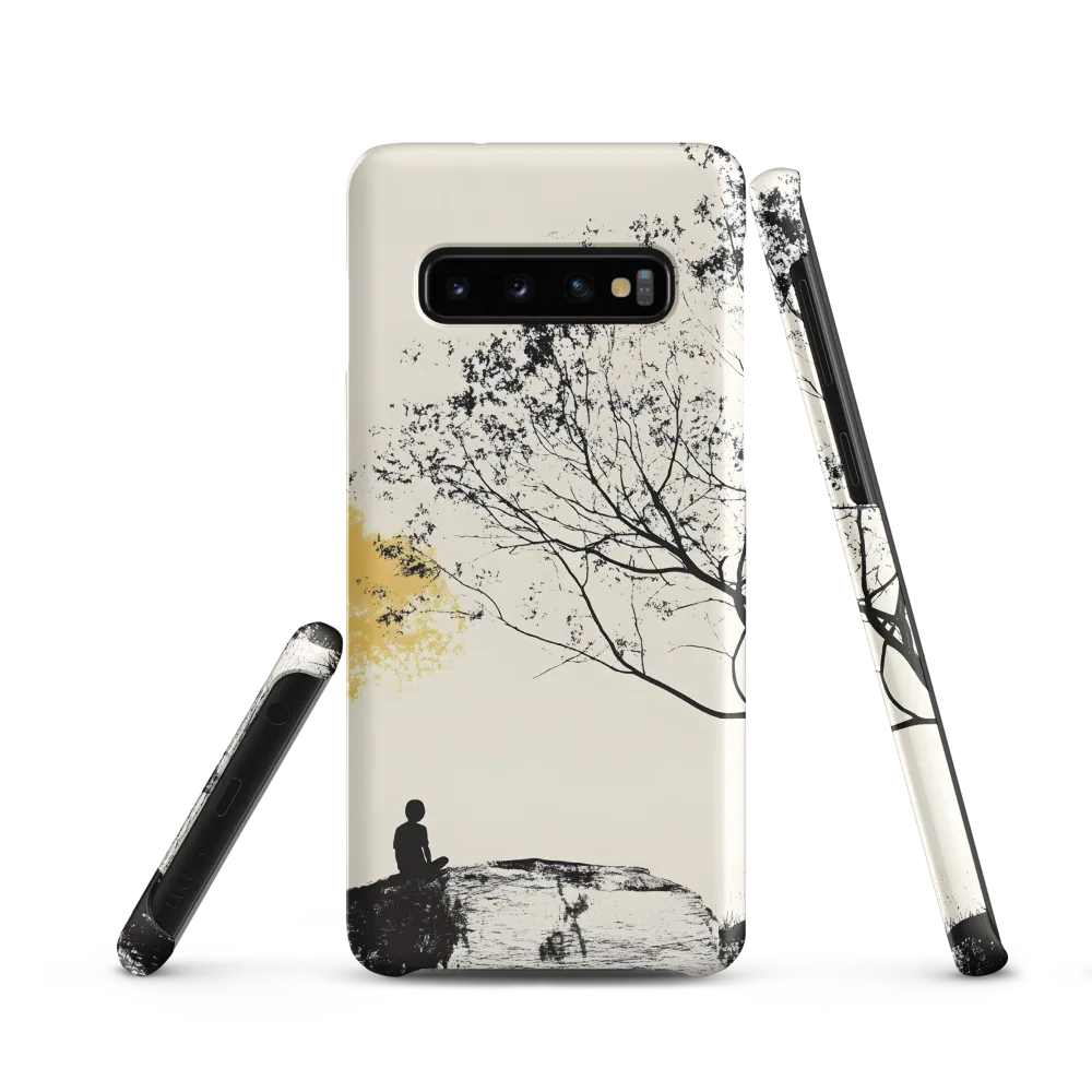 Whispers of Solitude | Phone Case |  S10 | Snap Case | Matte