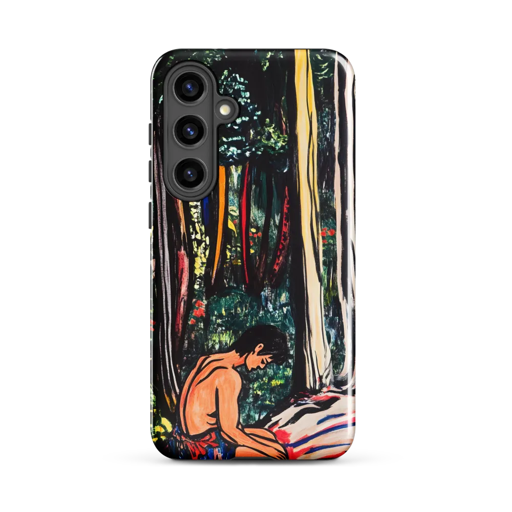 Contemplation in Nature | Phone Case |  S24 Plus | Tough Case | Glossy