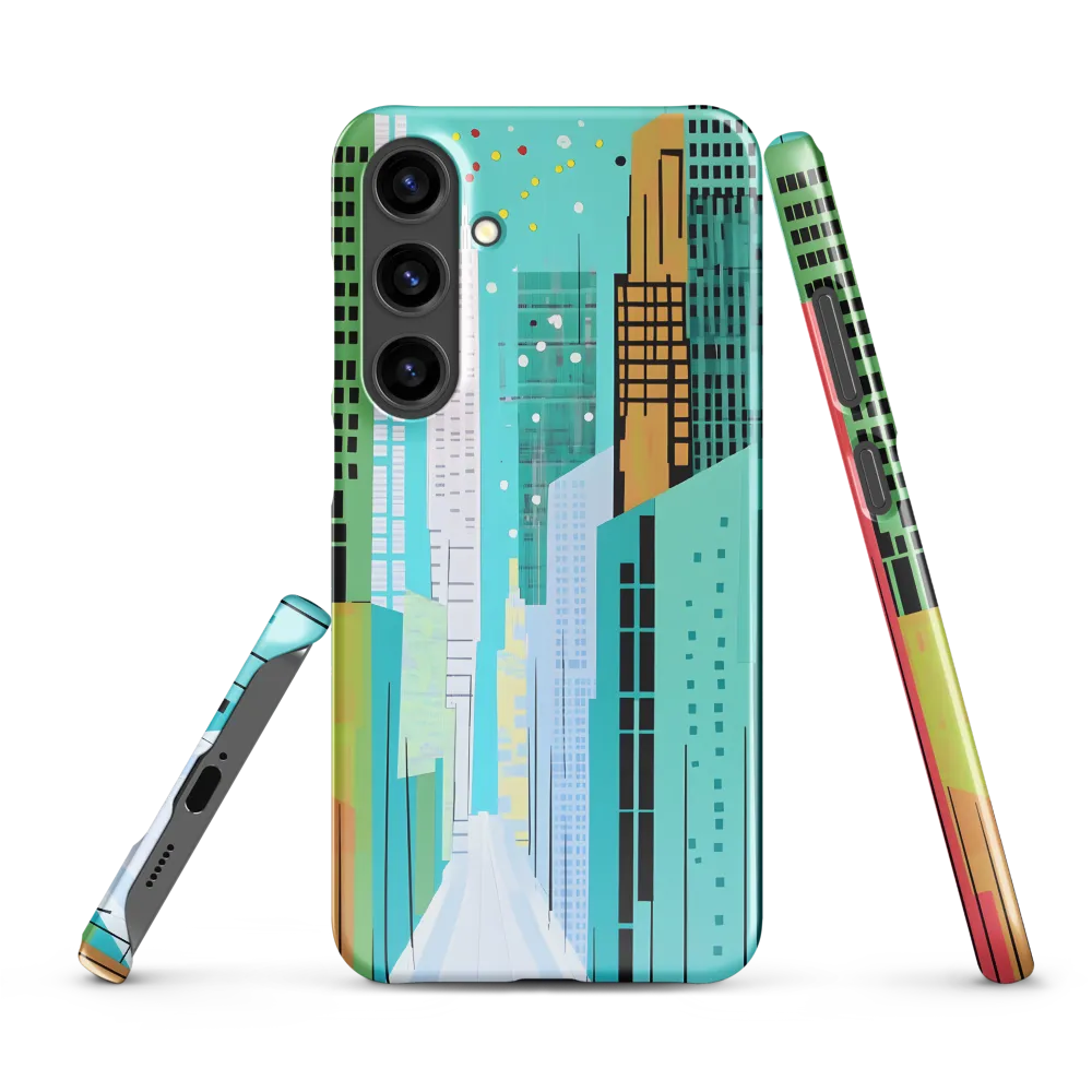 Urban Symphony in Turquoise