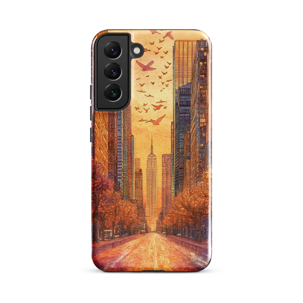 Urban Serenity at Dusk