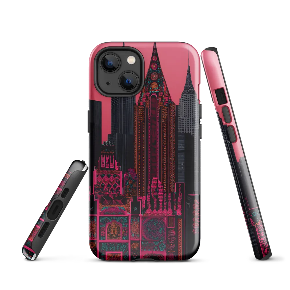 Urban Vibrance: A Digital Exploration of Skyscrapers
