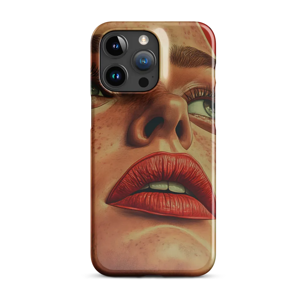 Red Intensity: A Portrait of Elegance