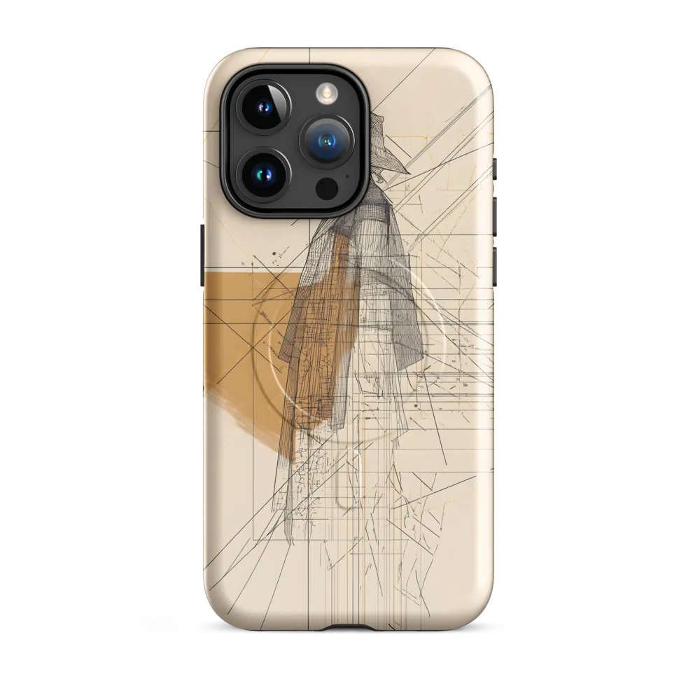 Abstract Profile: A Minimalist Exploration | Phone Case |  15 Pro Max | MagSafe® Tough Case | Glossy