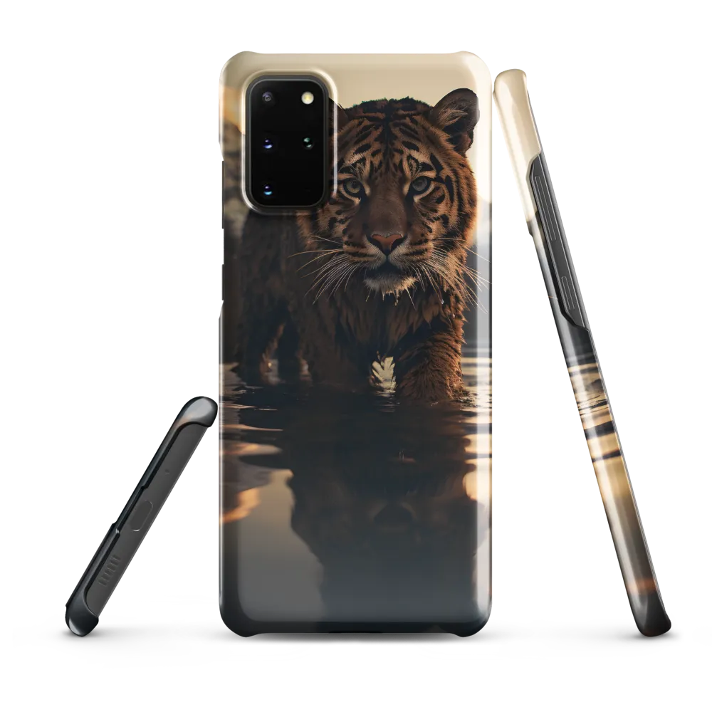 Majestic Reflection: The Tiger's Domain