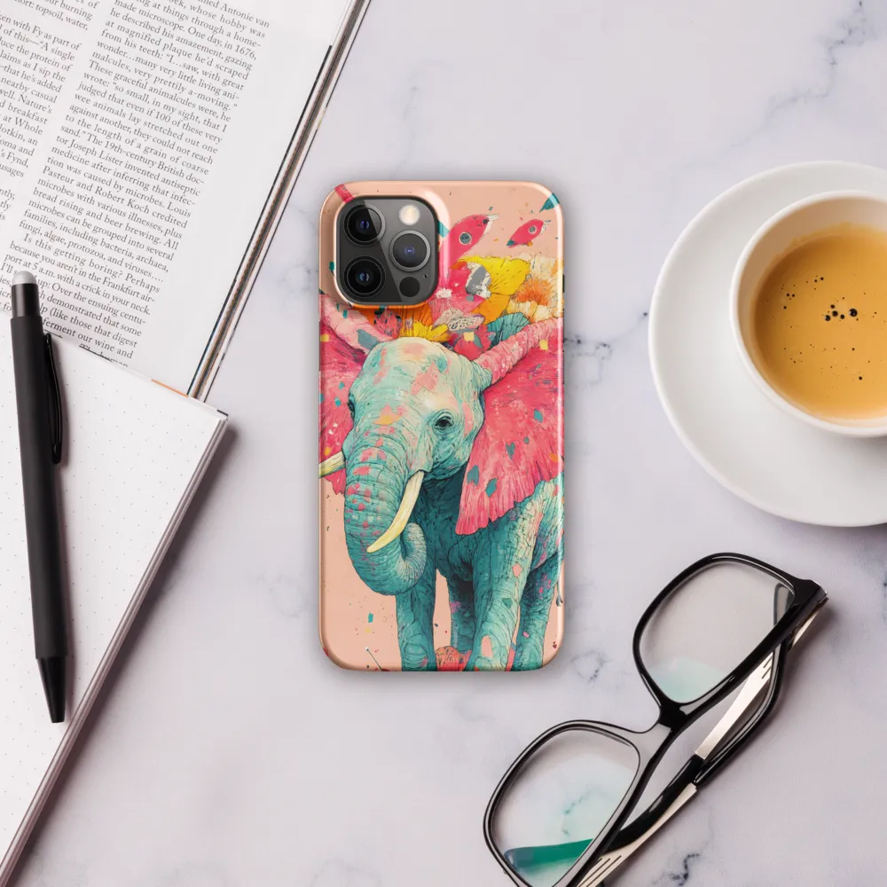 Whimsical Elegance: The Floral Elephant
