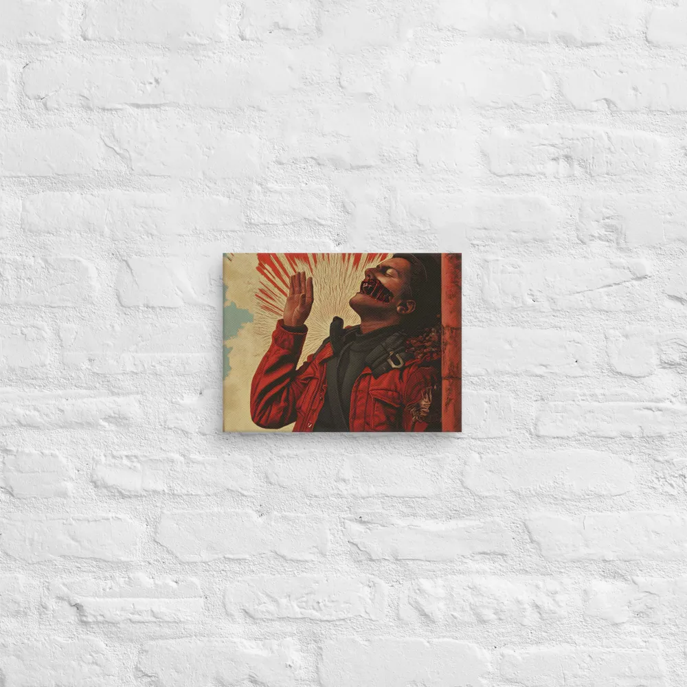 Defiant Echoes of Ruin | Canvas | 9″×12″
